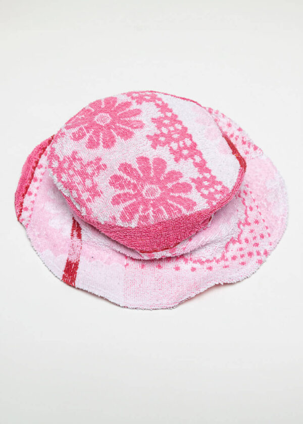 Bucket Hat Flowers Pink - Image 2