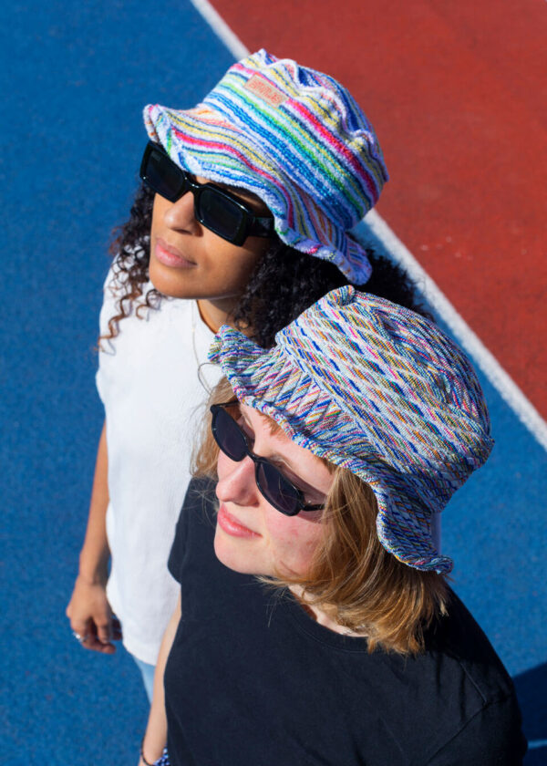 Bucket Hat Waves Multi-Color