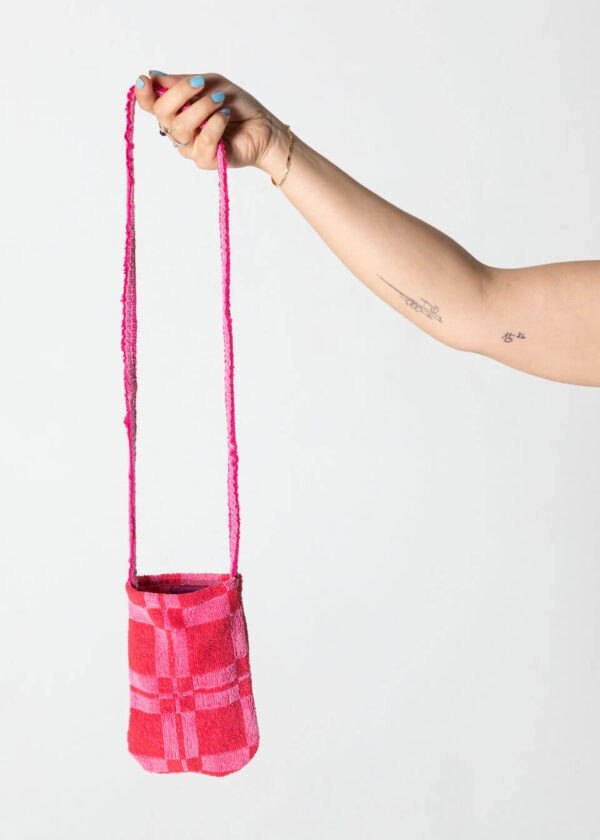 Mini Bag Karo Pink