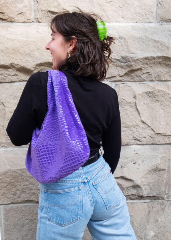 Ring Bag Snake Purple - Image 2