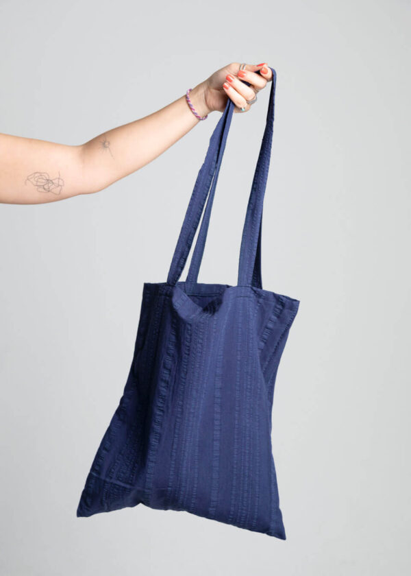 Tote Bag Navy Blue