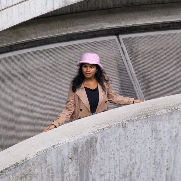 Bucket Hat Pink Dots - Image 2