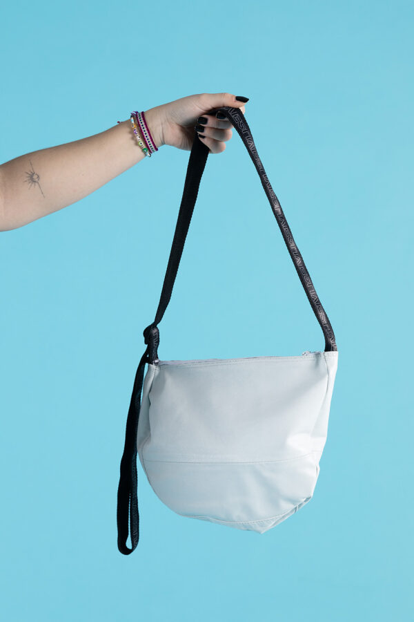 Kapuza Bag leather white