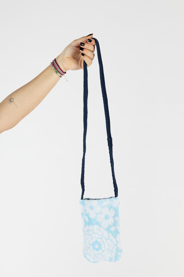 Mini Bag Babyblue Flowers